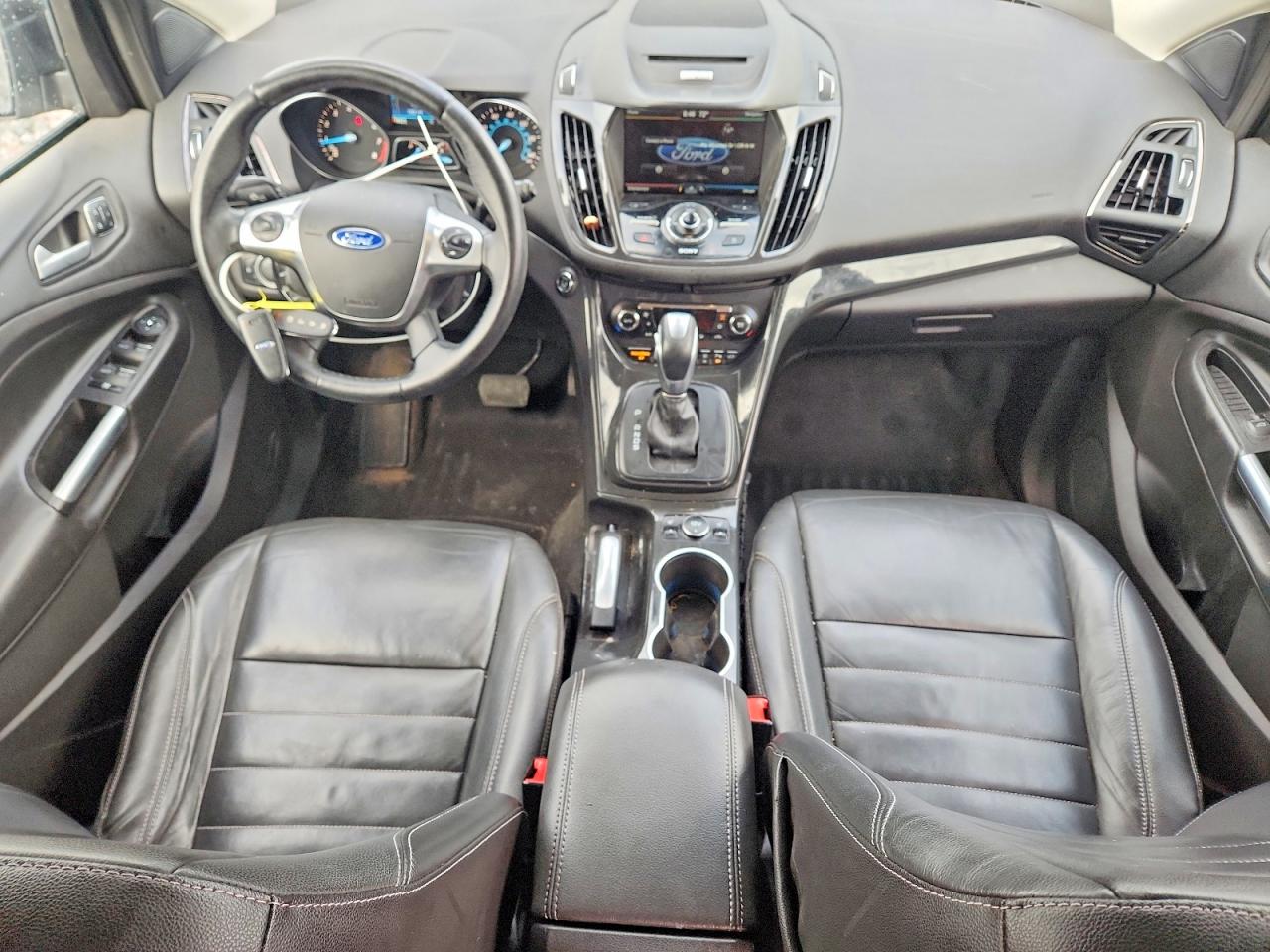 2015 Ford Escape Titanium Черный vin: 1FMCU9J96FUB01088