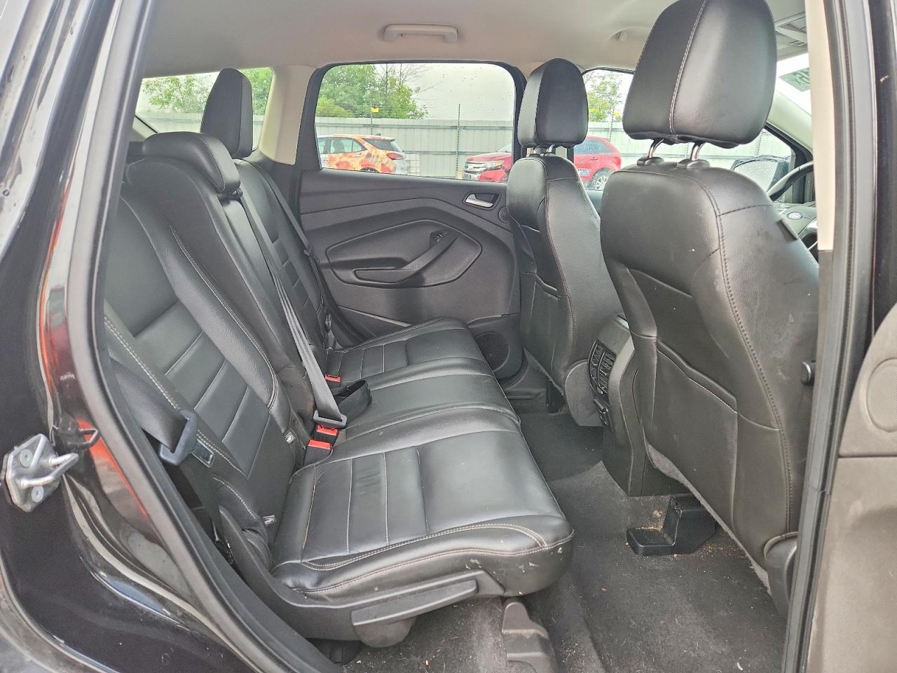 2015 Ford Escape Titanium Черный vin: 1FMCU9J96FUB01088