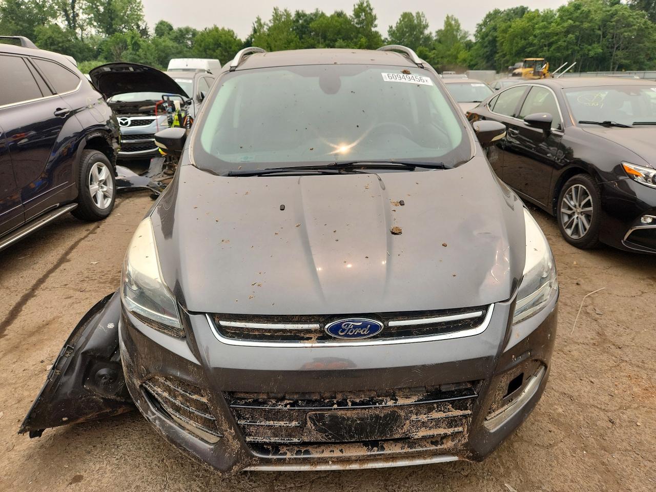 2015 Ford Escape Titanium Charcoal vin: 1FMCU9J96FUB22412