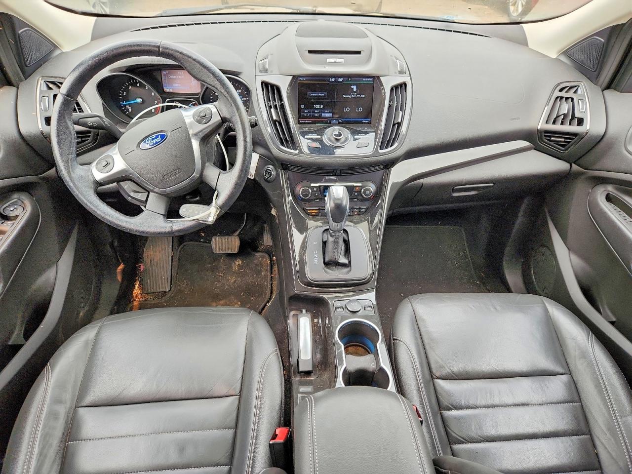 2015 Ford Escape Titanium Charcoal vin: 1FMCU9J96FUB22412