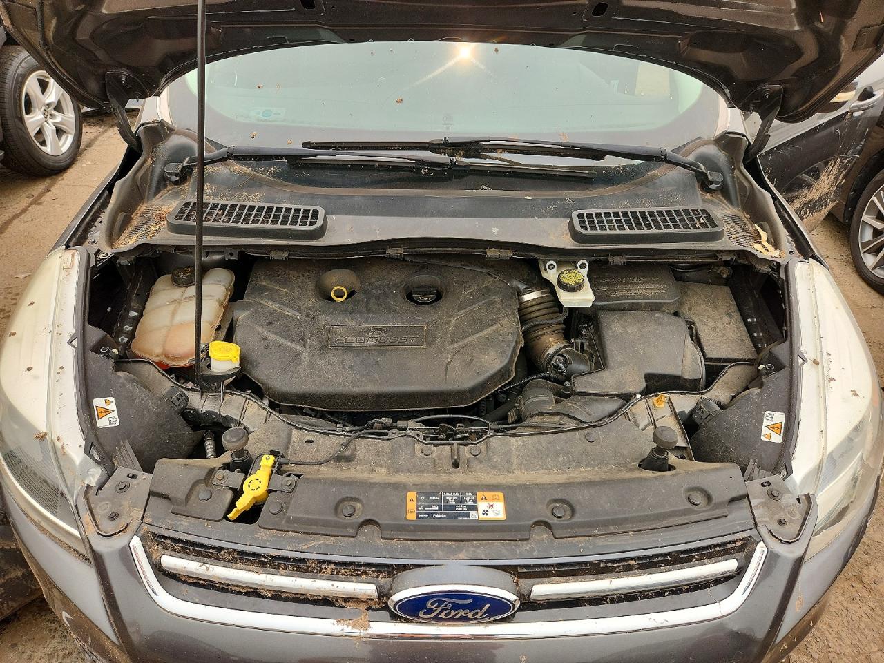 2015 Ford Escape Titanium Charcoal vin: 1FMCU9J96FUB22412
