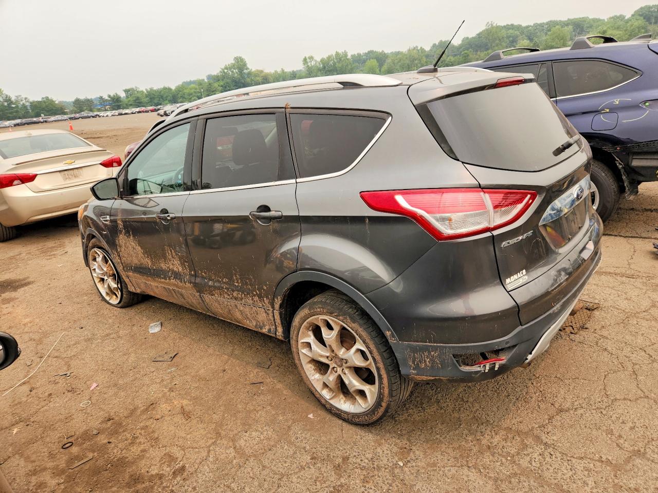 2015 Ford Escape Titanium Charcoal vin: 1FMCU9J96FUB22412