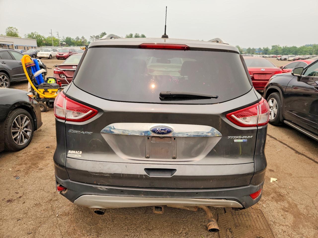 2015 Ford Escape Titanium Charcoal vin: 1FMCU9J96FUB22412