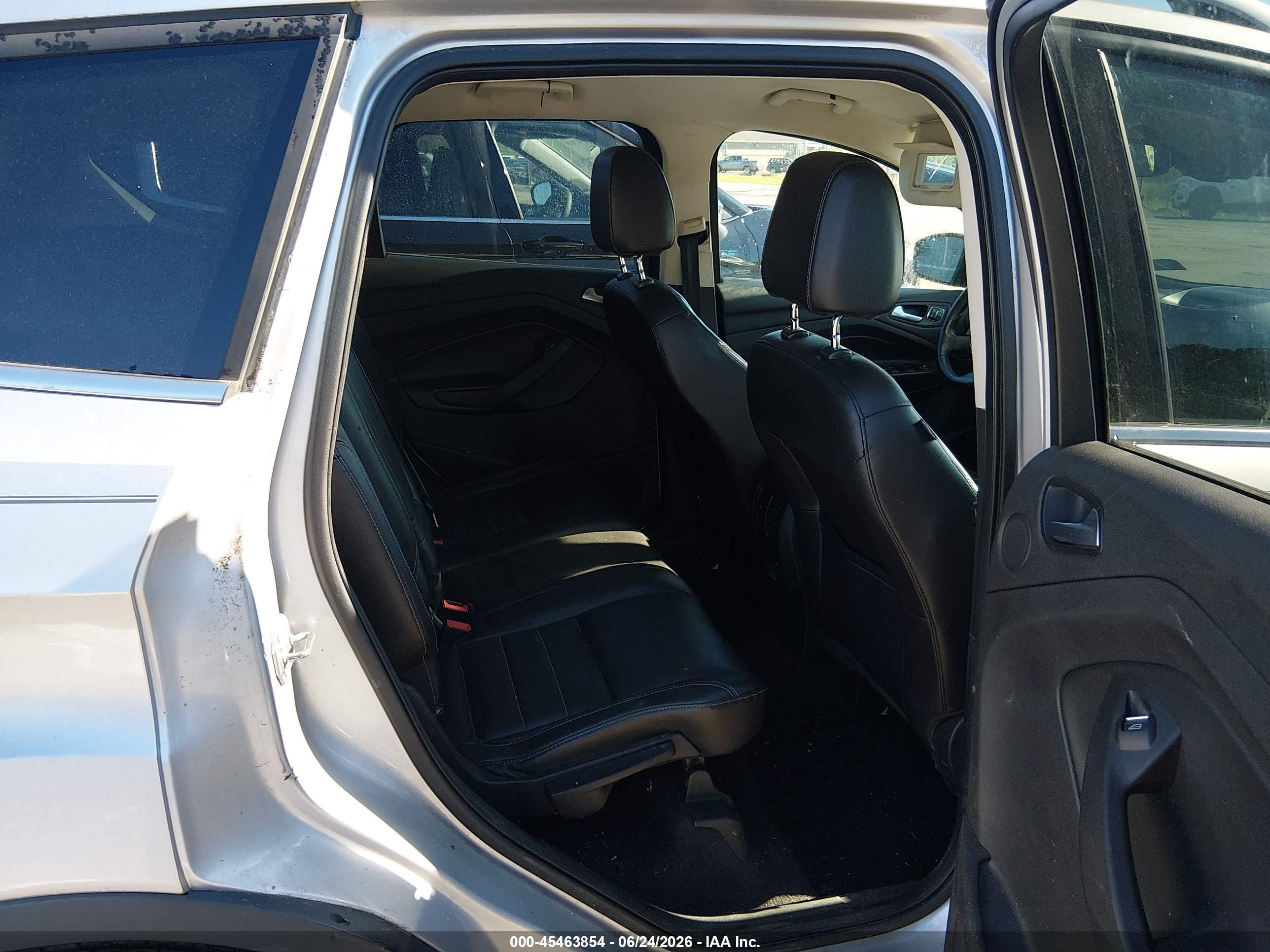 2015 Ford Escape Titanium Silver vin: 1FMCU9J96FUB27061