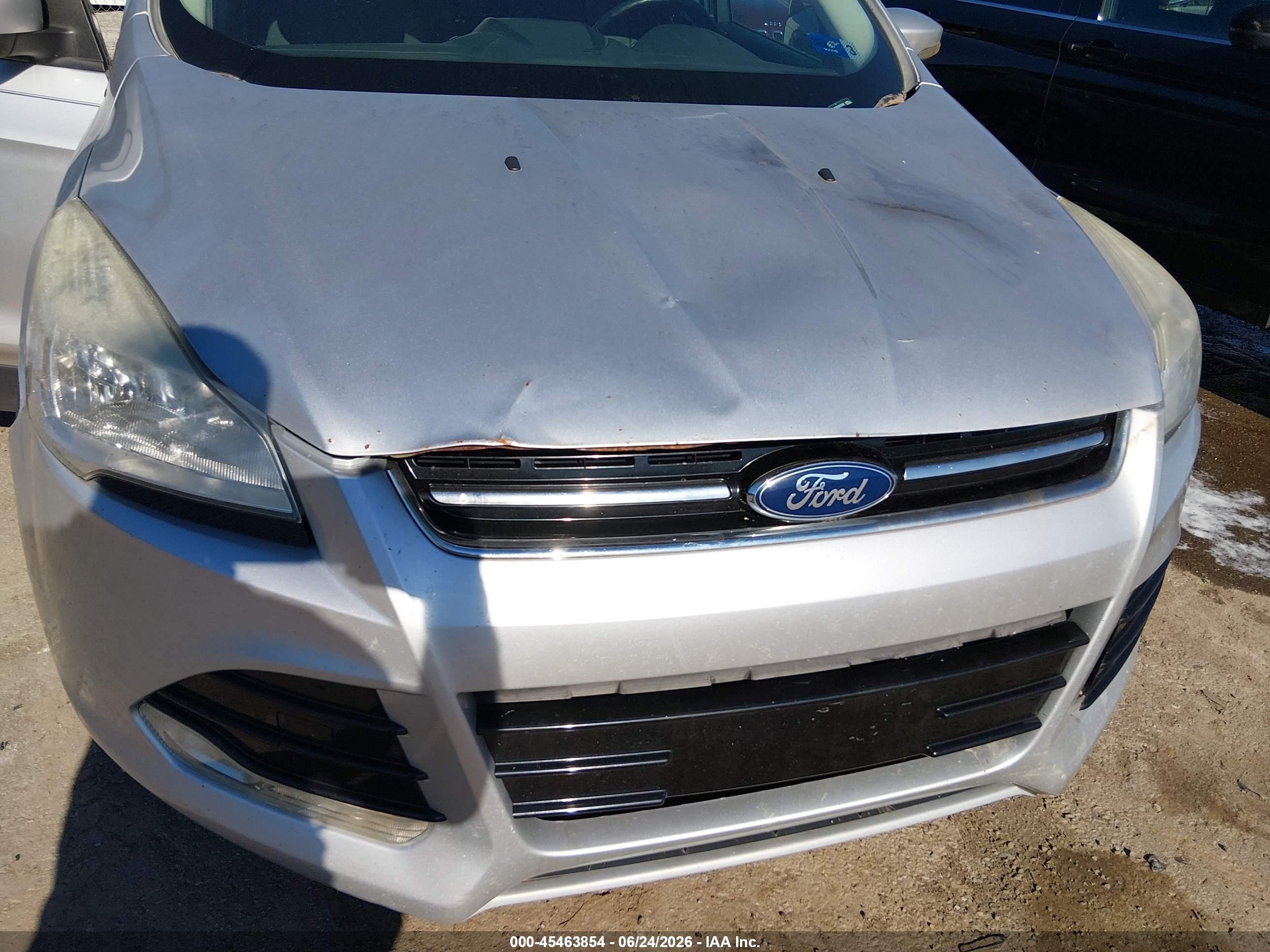 2015 Ford Escape Titanium Silver vin: 1FMCU9J96FUB27061