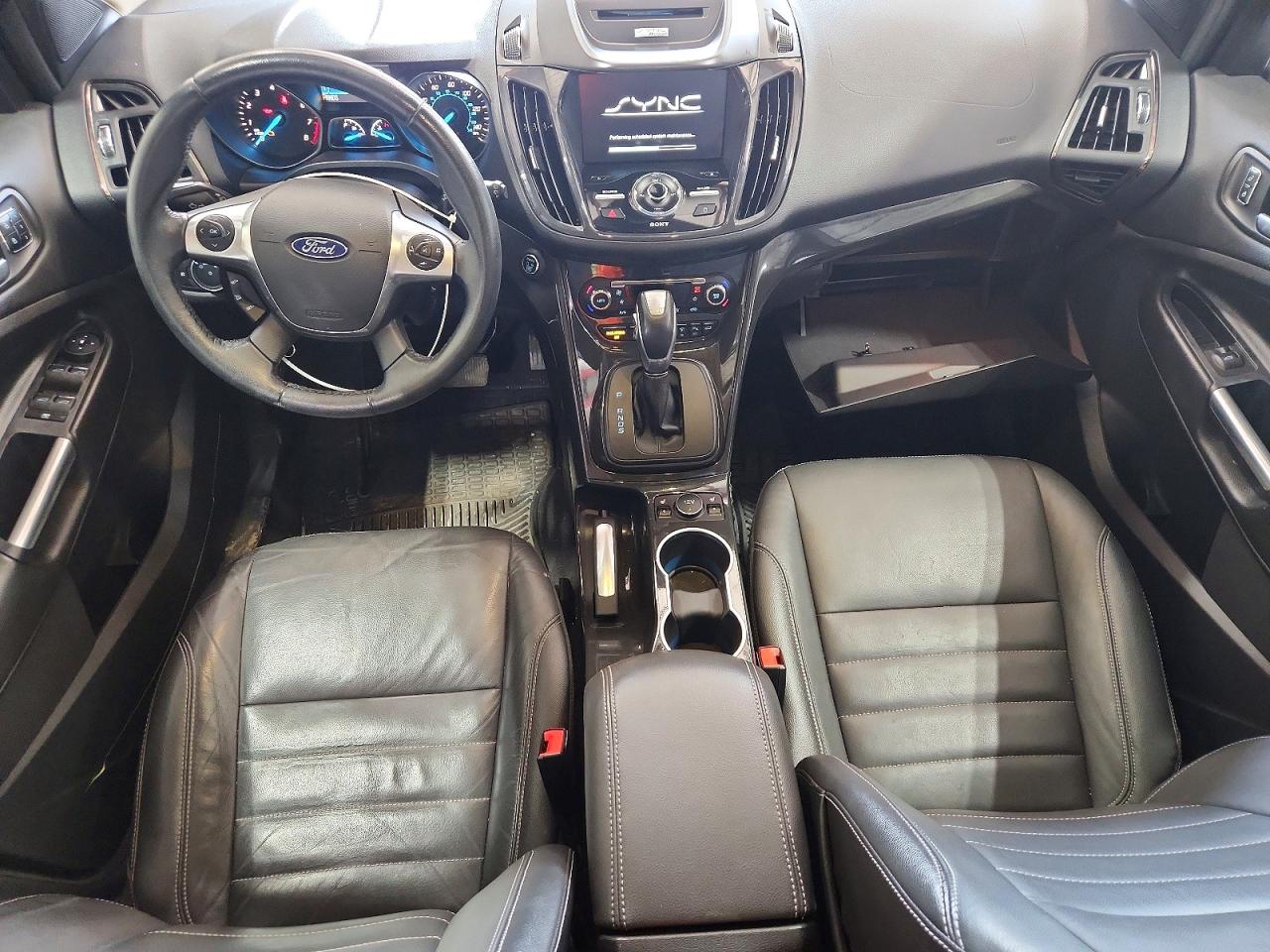 2015 Ford Escape Titanium Black vin: 1FMCU9J96FUB35175
