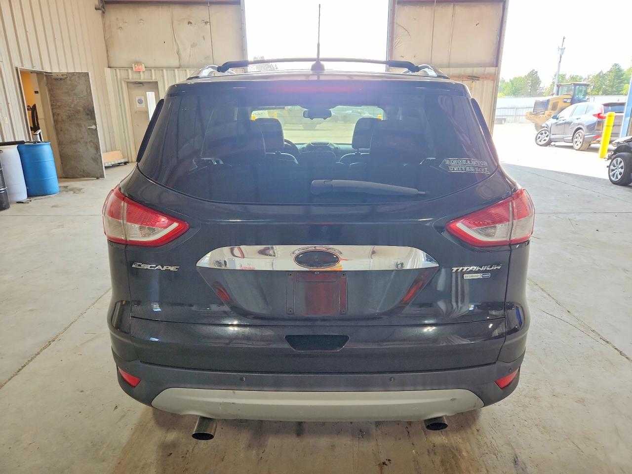 2015 Ford Escape Titanium Black vin: 1FMCU9J96FUB35175