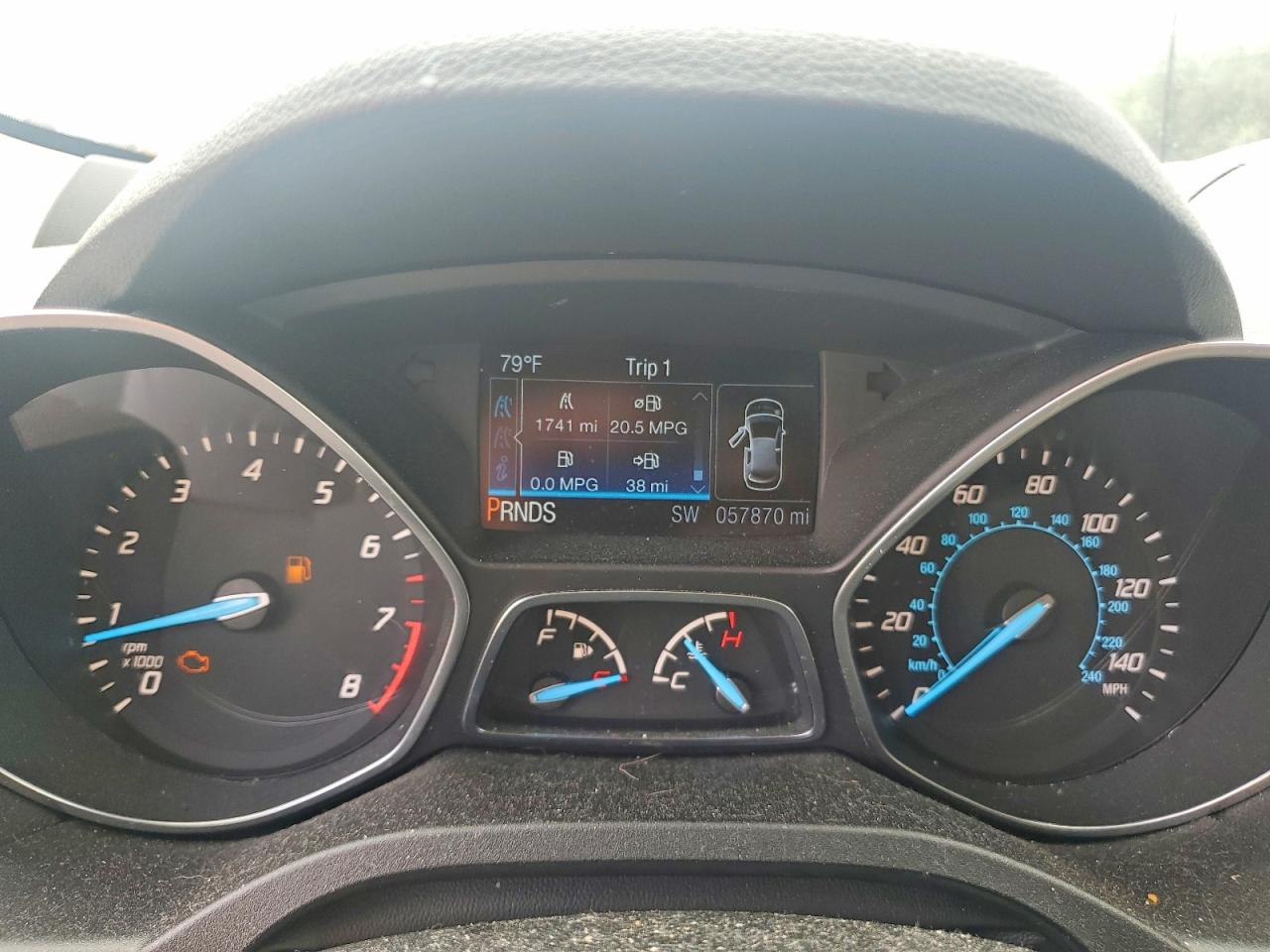 2015 Ford Escape Titanium White vin: 1FMCU9J96FUB45074