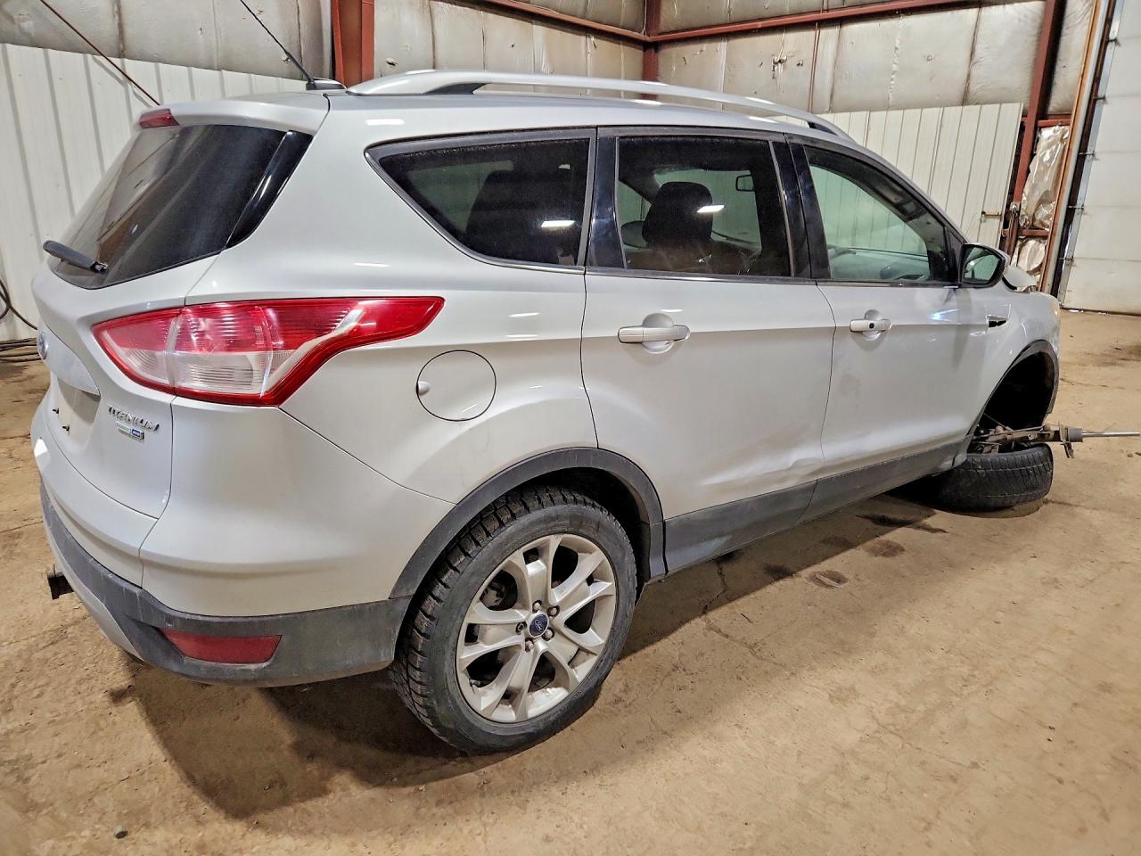 2015 Ford Escape Titanium Silver vin: 1FMCU9J96FUB63879