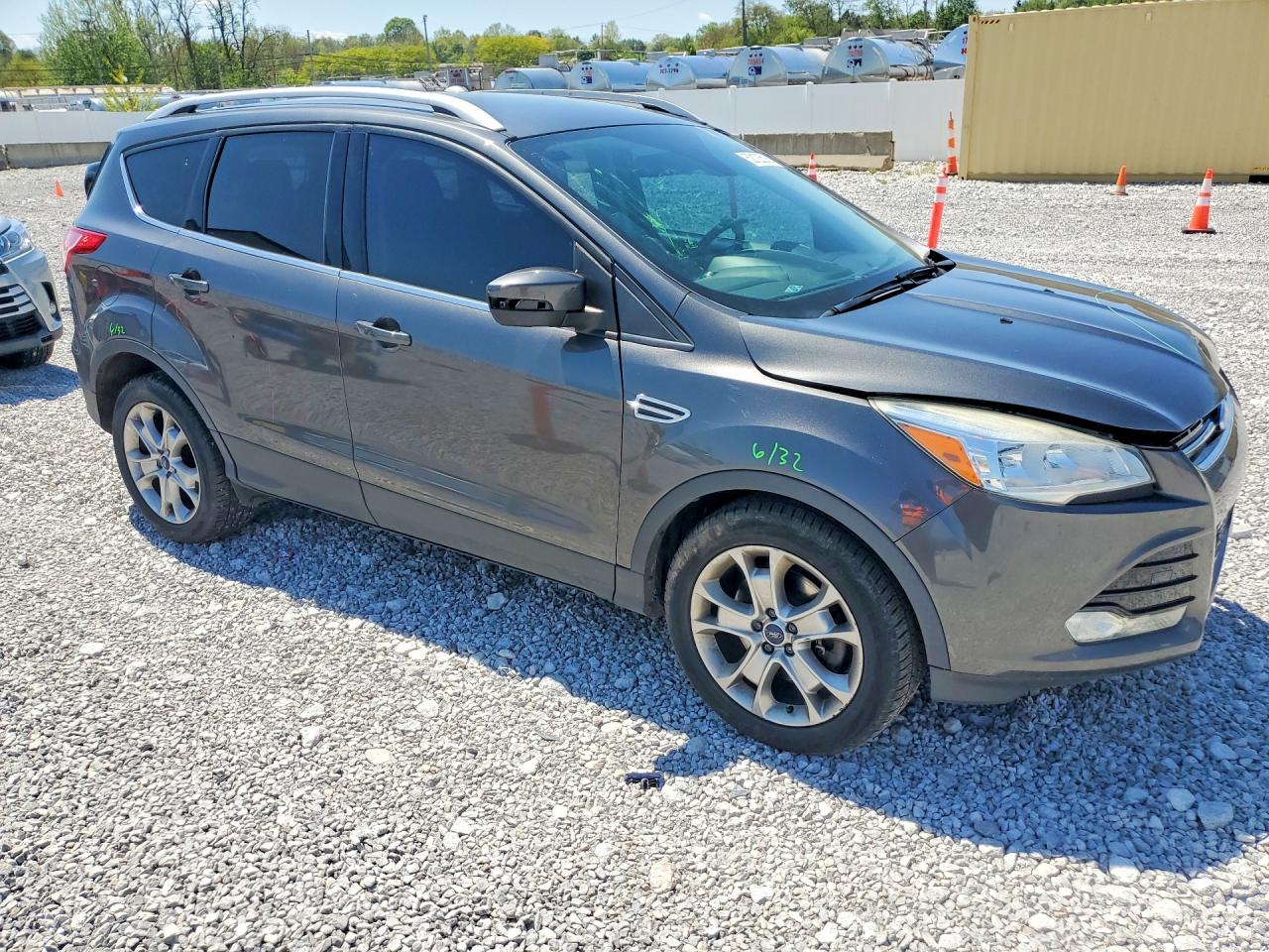 2015 Ford Escape Titanium Gray vin: 1FMCU9J96FUB80214