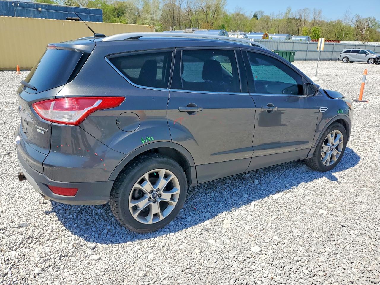2015 Ford Escape Titanium Gray vin: 1FMCU9J96FUB80214