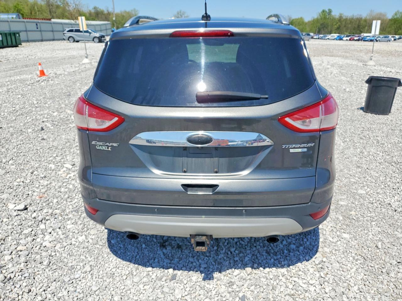 2015 Ford Escape Titanium Gray vin: 1FMCU9J96FUB80214