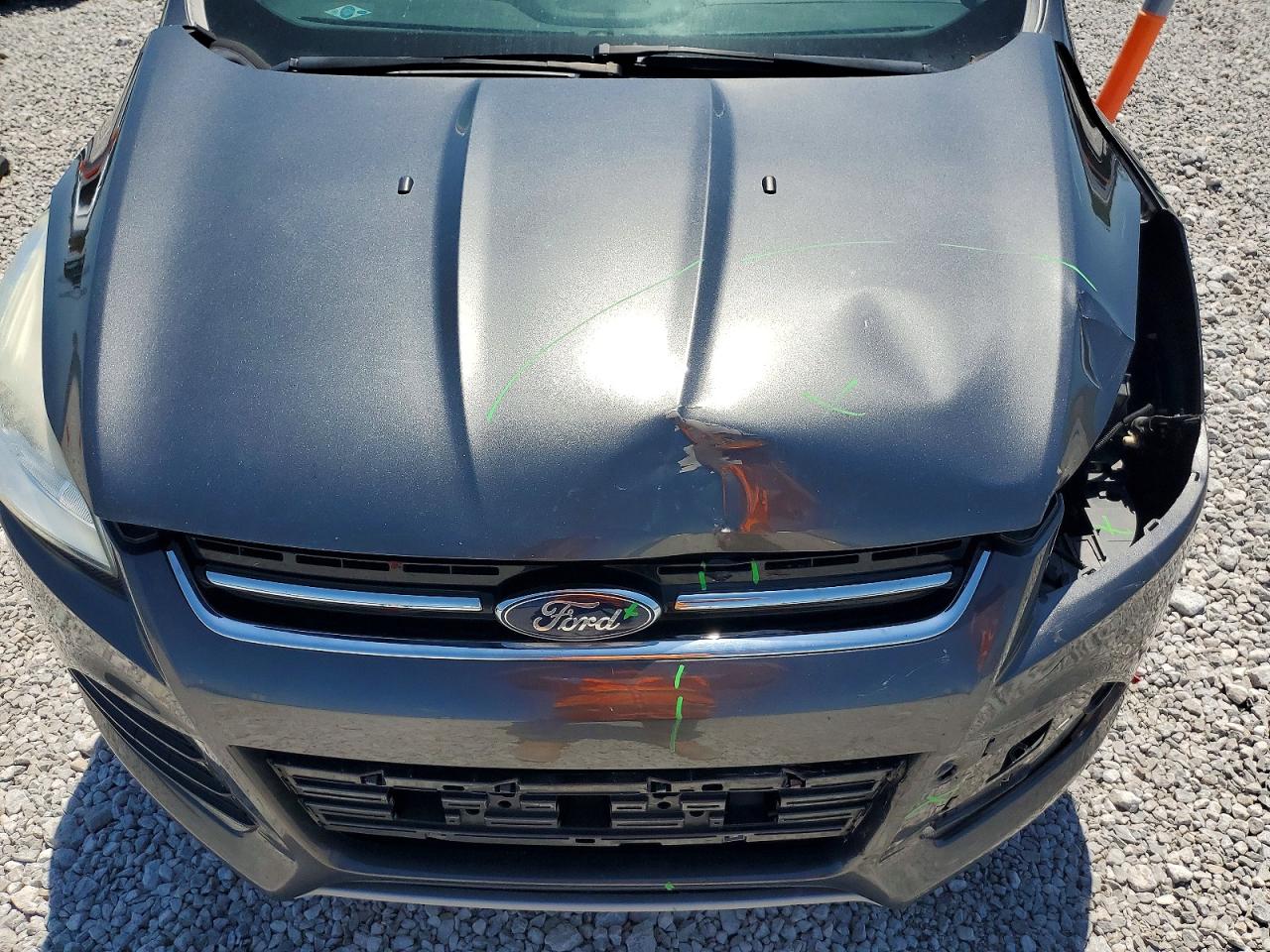 2015 Ford Escape Titanium Gray vin: 1FMCU9J96FUB80214