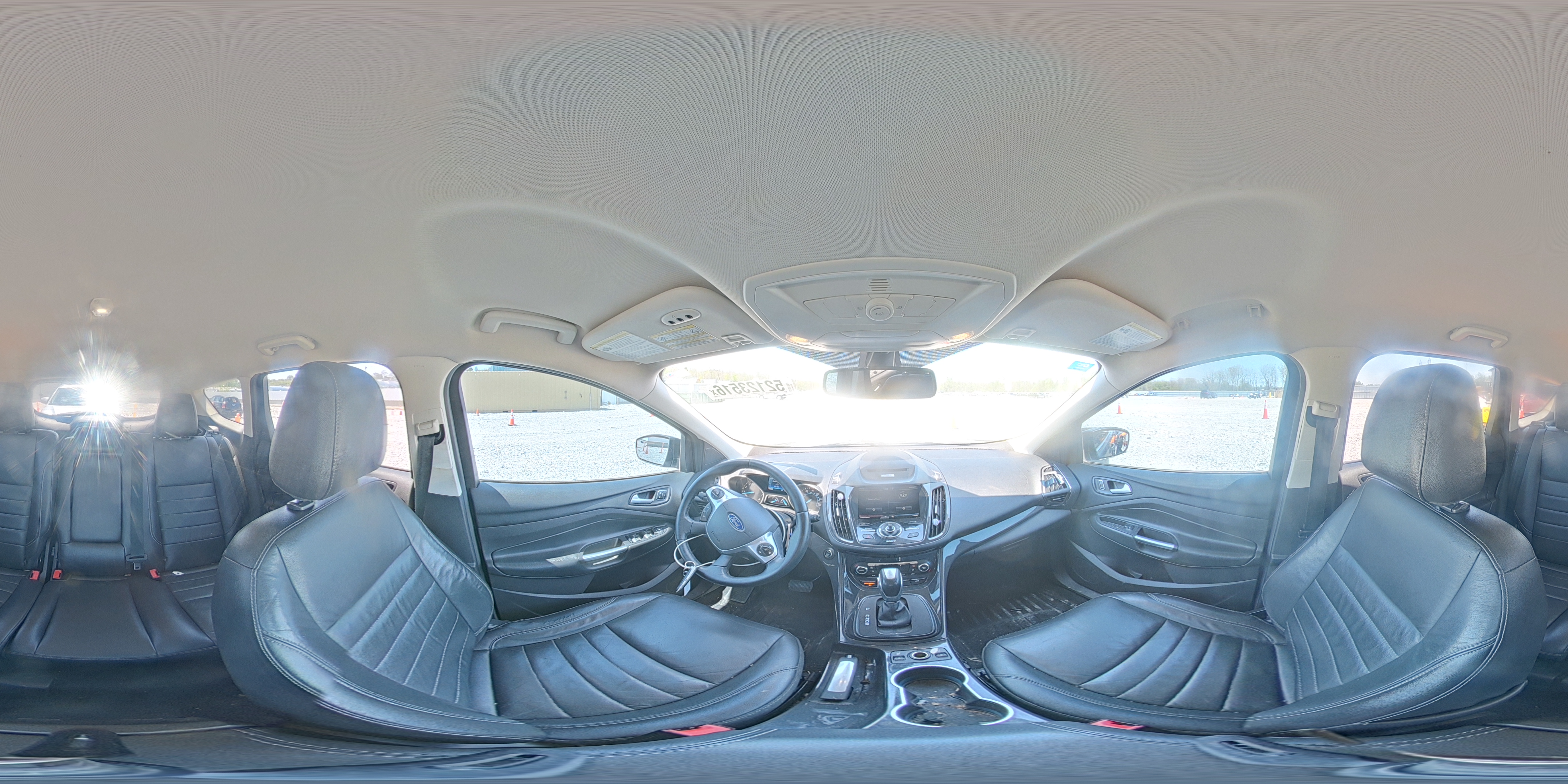 2015 Ford Escape Titanium Gray vin: 1FMCU9J96FUB80214