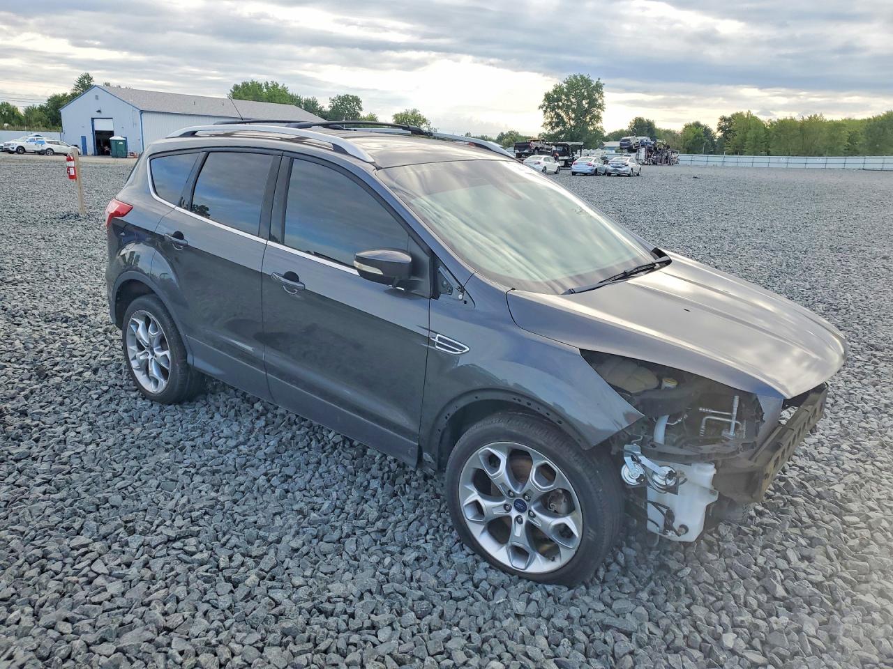 2015 Ford Escape Titanium Gray vin: 1FMCU9J96FUB91360