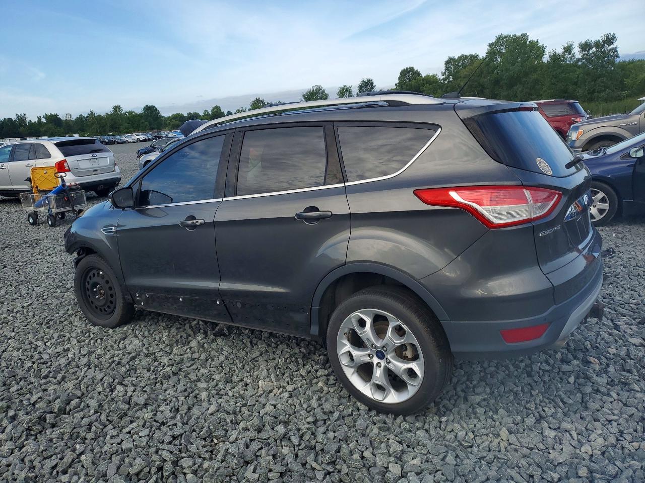 2015 Ford Escape Titanium Gray vin: 1FMCU9J96FUB91360