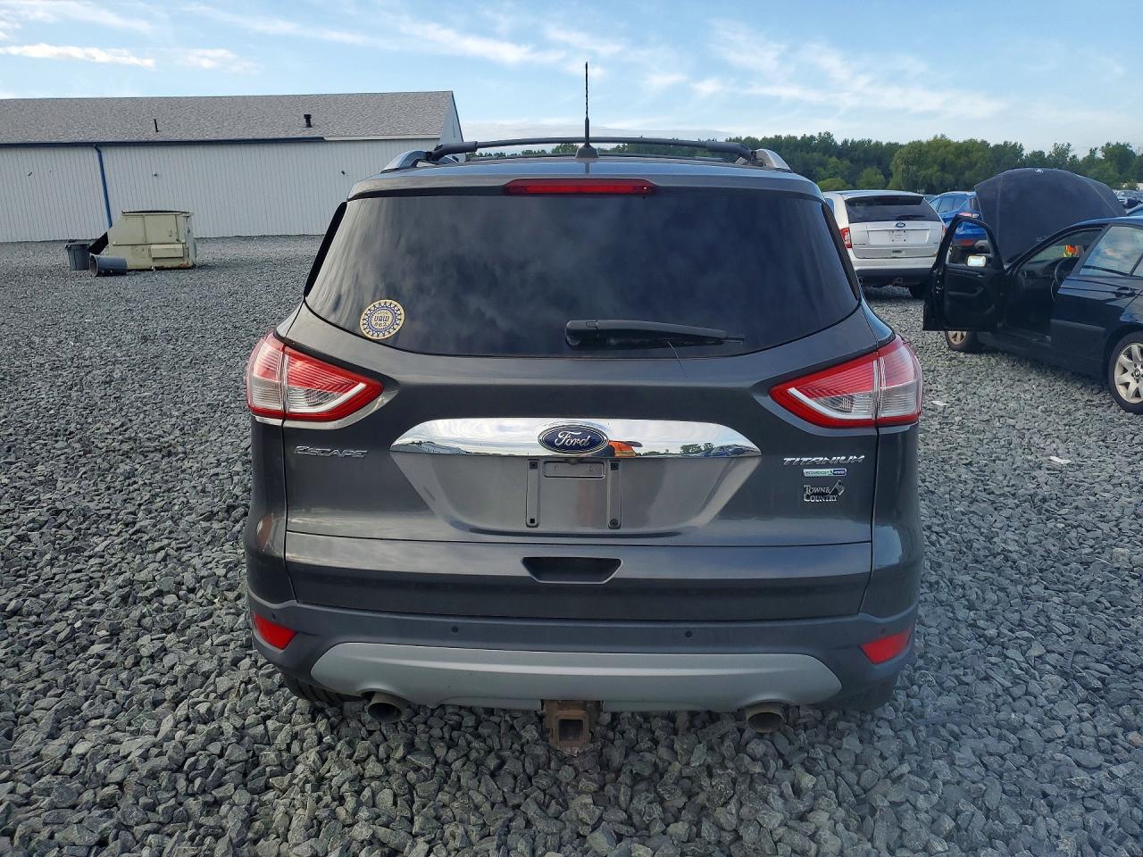 2015 Ford Escape Titanium Gray vin: 1FMCU9J96FUB91360
