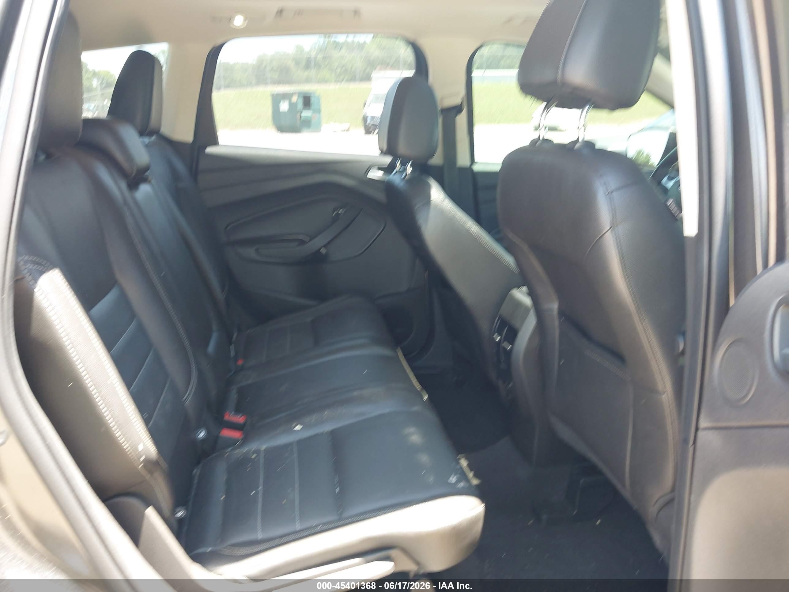 2015 Ford Escape Titanium Gray vin: 1FMCU9J96FUC00946