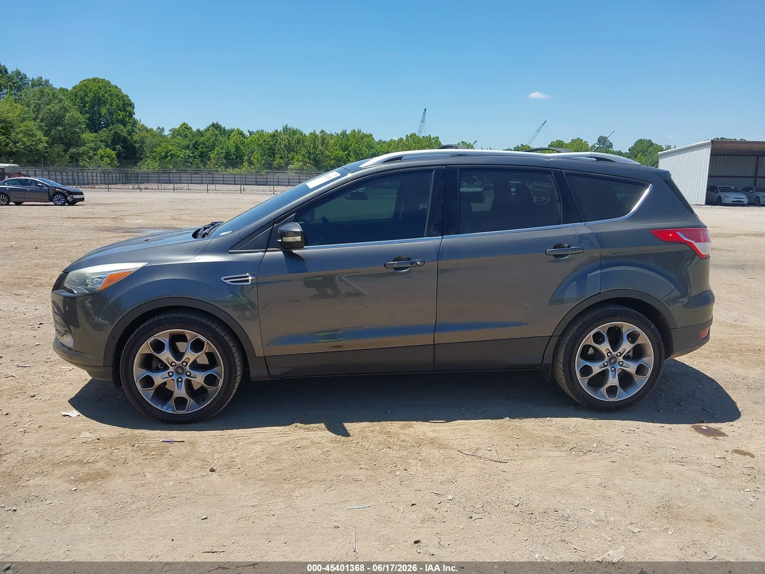 2015 Ford Escape Titanium Gray vin: 1FMCU9J96FUC00946