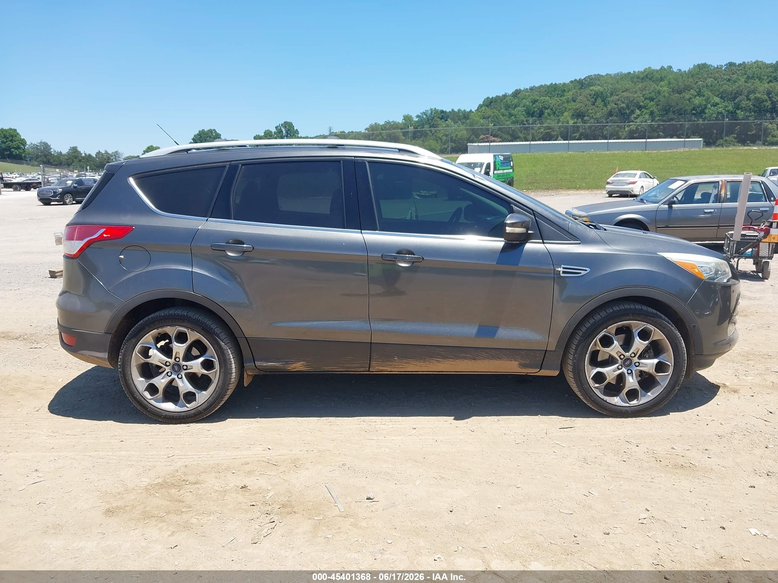 2015 Ford Escape Titanium Gray vin: 1FMCU9J96FUC00946