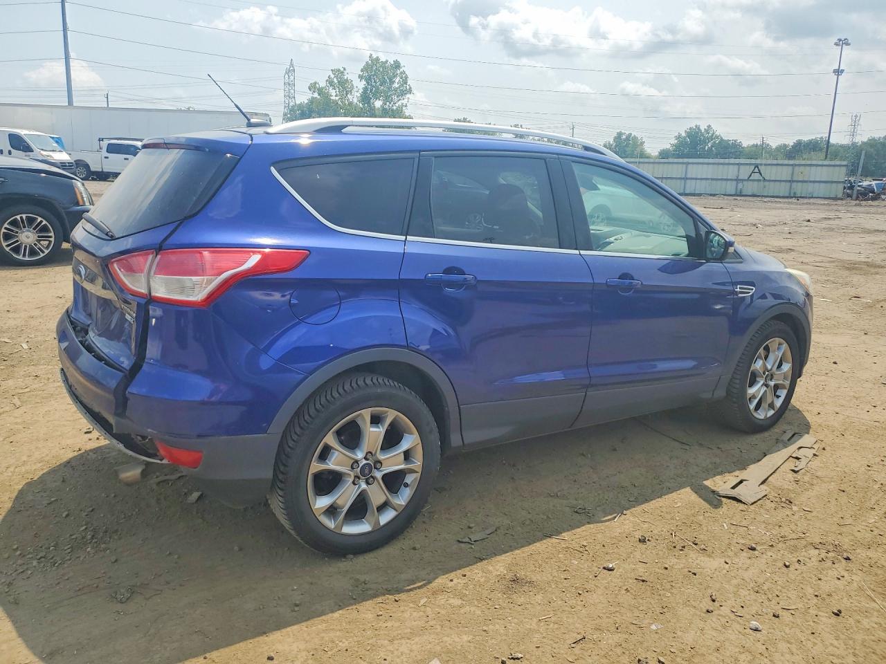 2015 Ford Escape Titanium Blue vin: 1FMCU9J96FUC14586