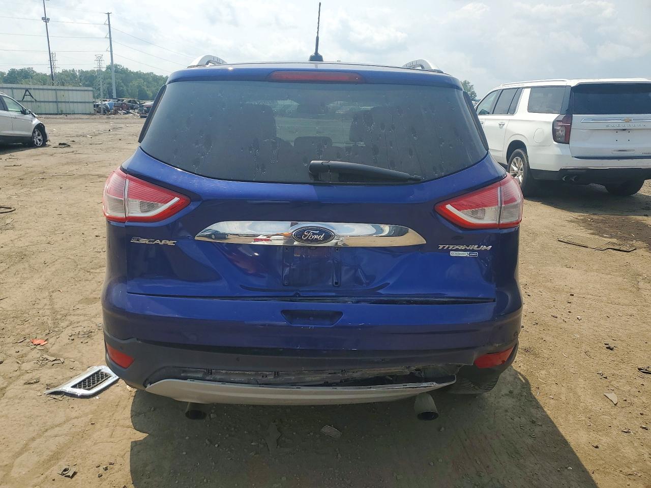 2015 Ford Escape Titanium Blue vin: 1FMCU9J96FUC14586