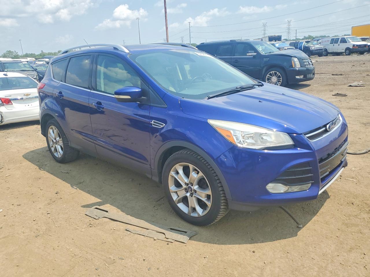 2015 Ford Escape Titanium Blue vin: 1FMCU9J96FUC14586