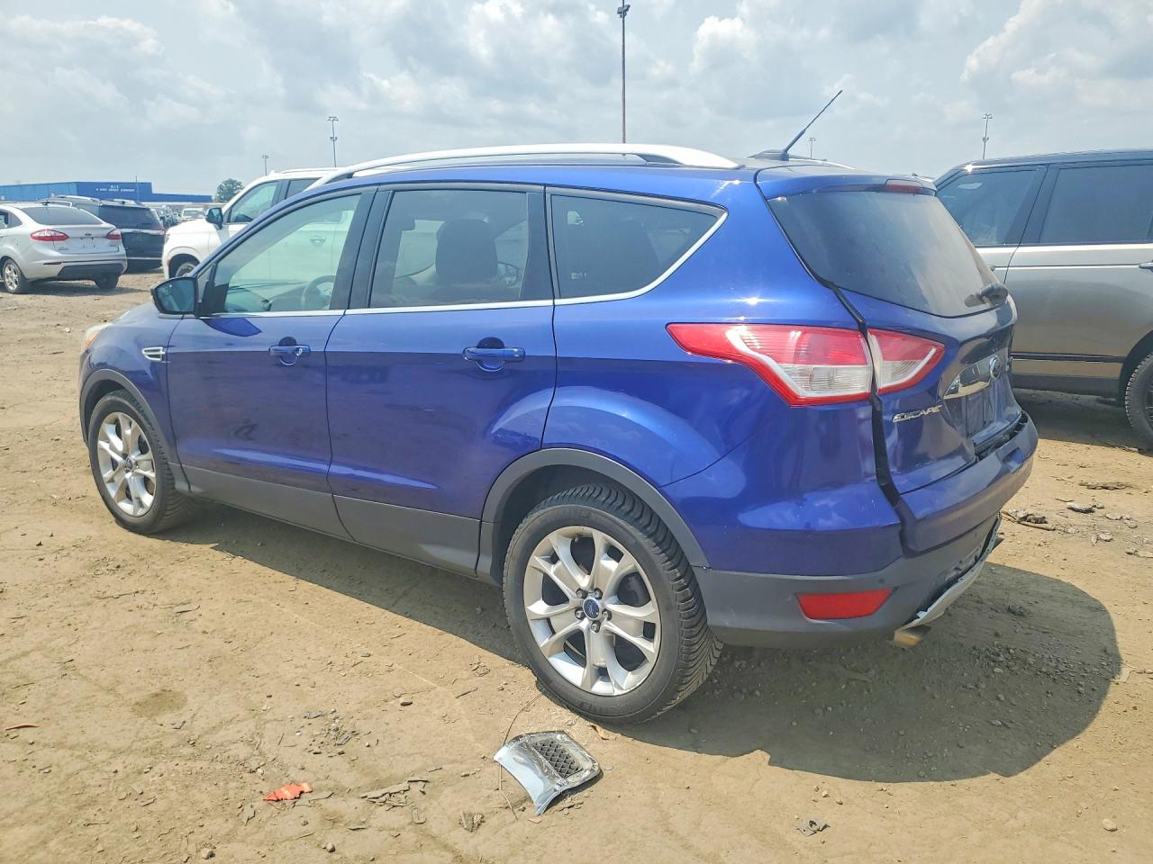 2015 Ford Escape Titanium Blue vin: 1FMCU9J96FUC14586