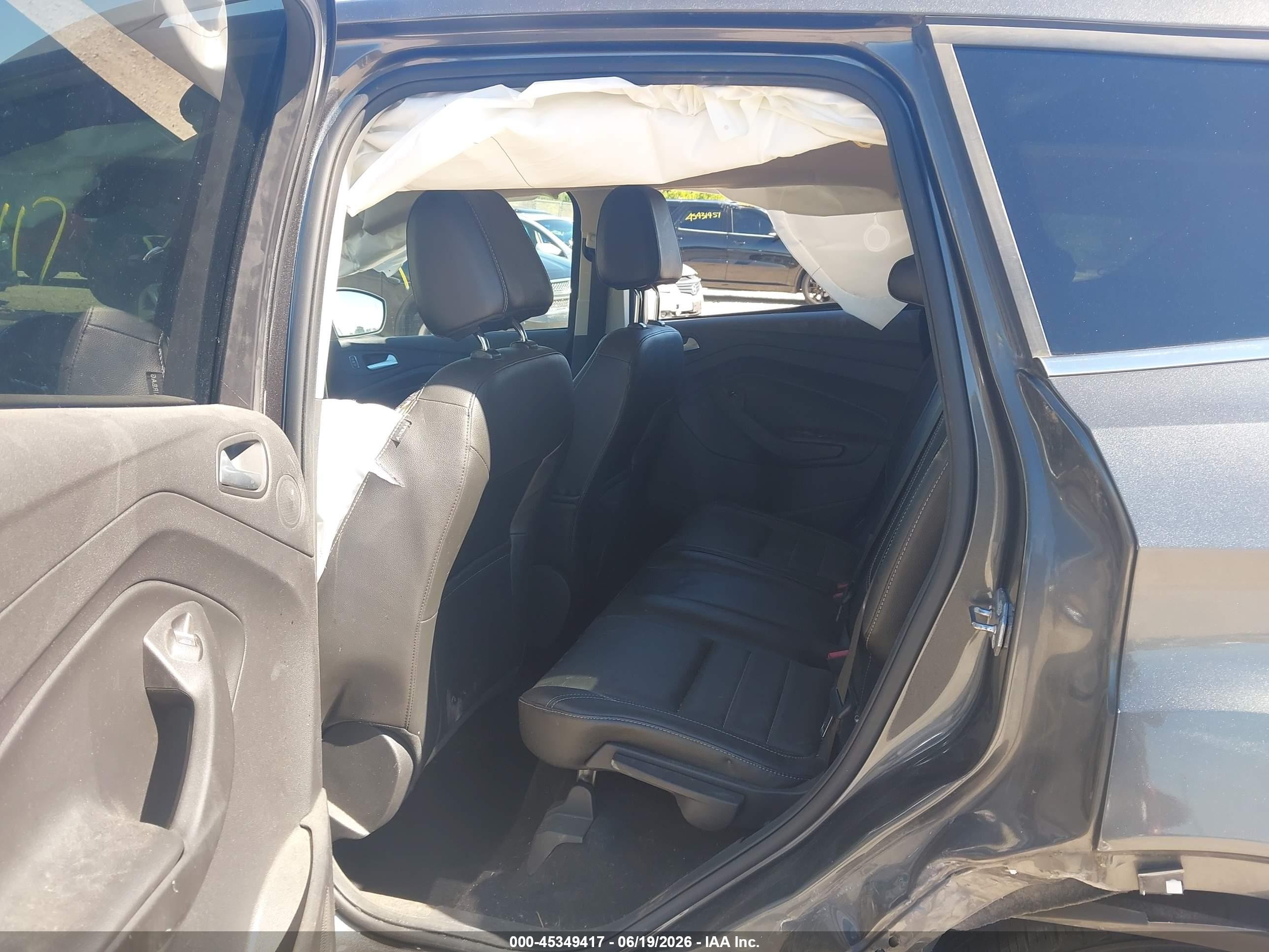 2015 Ford Escape Titanium Gray vin: 1FMCU9J96FUC57518