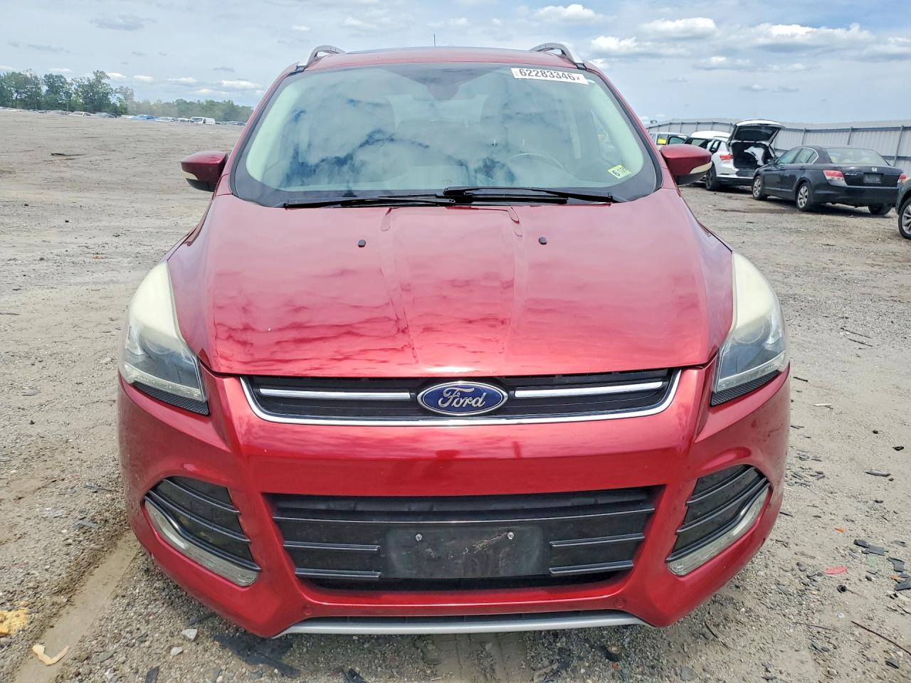 2015 Ford Escape Titanium Красный vin: 1FMCU9J96FUC74819