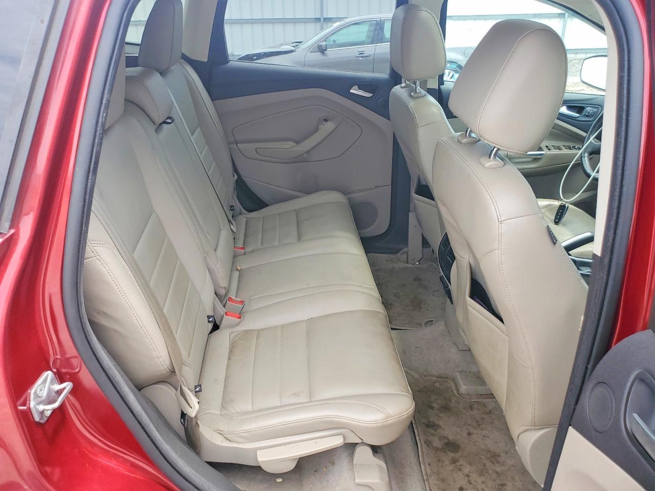 2015 Ford Escape Titanium Красный vin: 1FMCU9J96FUC74819