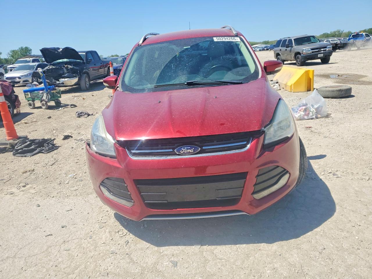 2015 Ford Escape Titanium Красный vin: 1FMCU9J96FUC76585