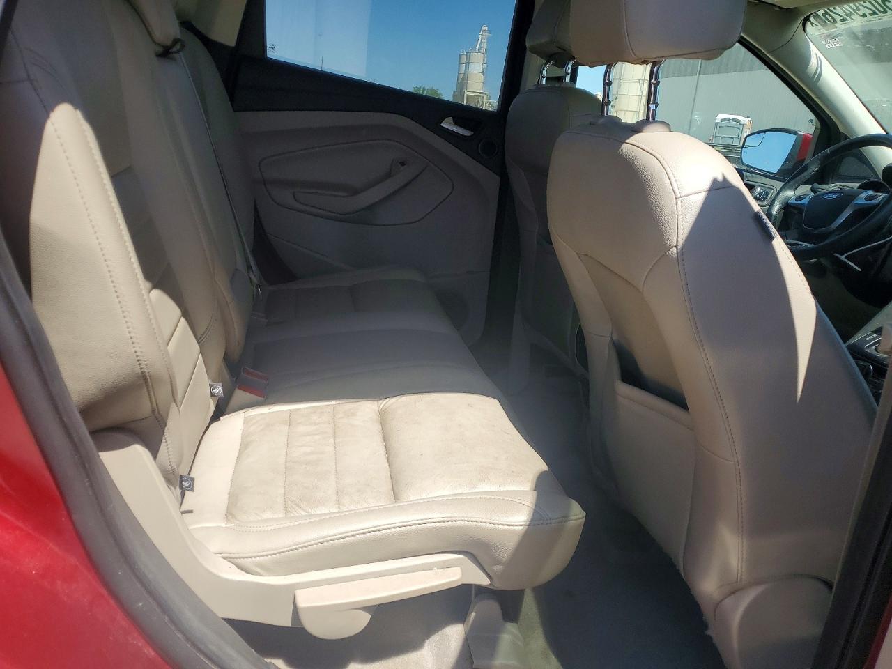 2015 Ford Escape Titanium Красный vin: 1FMCU9J96FUC76585