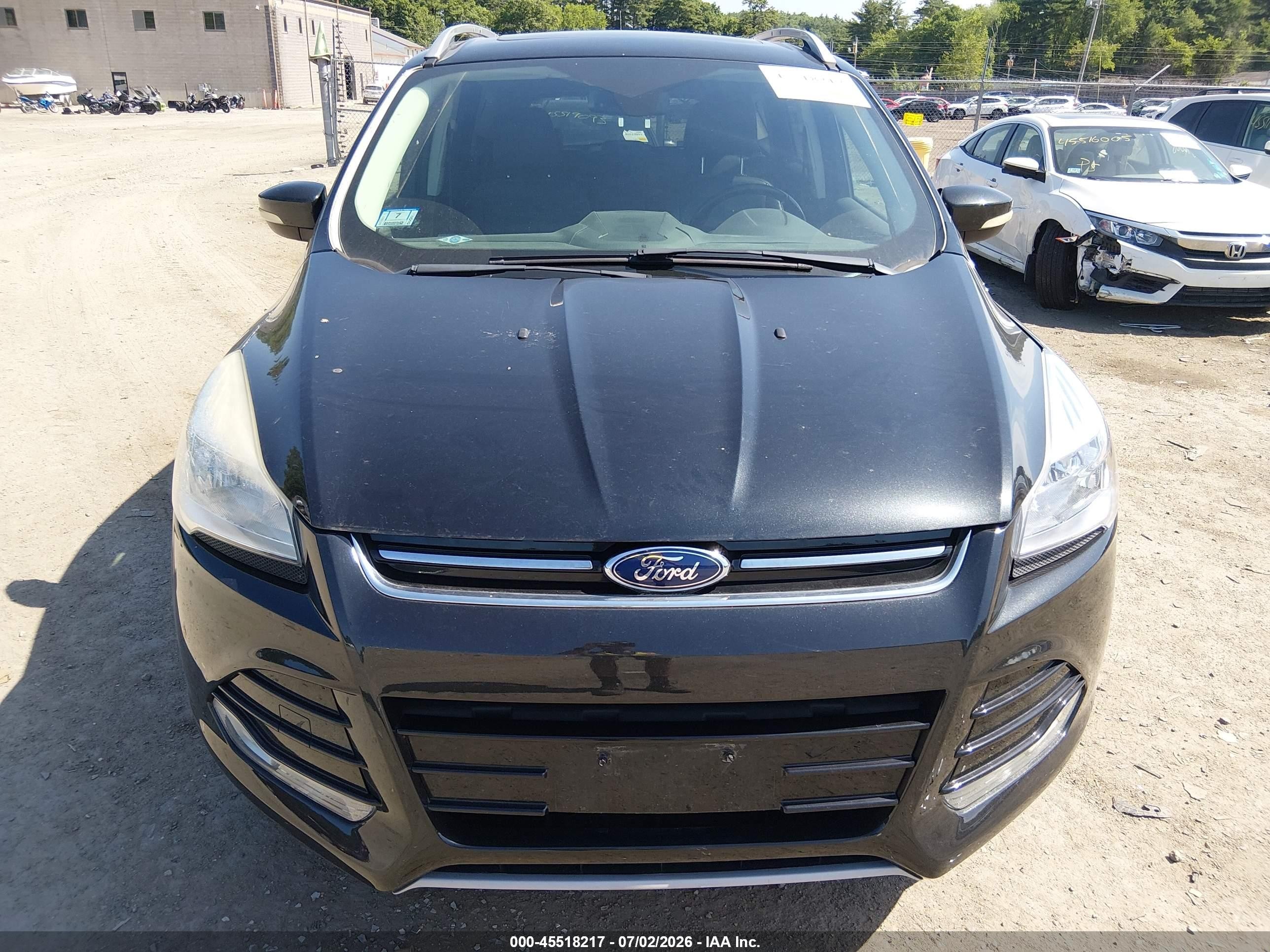 2015 Ford Escape Titanium Black vin: 1FMCU9J96FUC84363