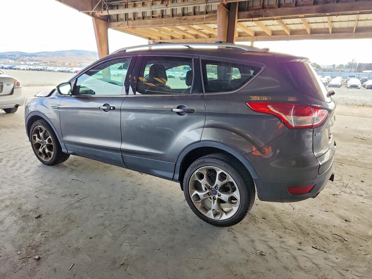 2015 Ford Escape Titanium Gray vin: 1FMCU9J96FUC89479