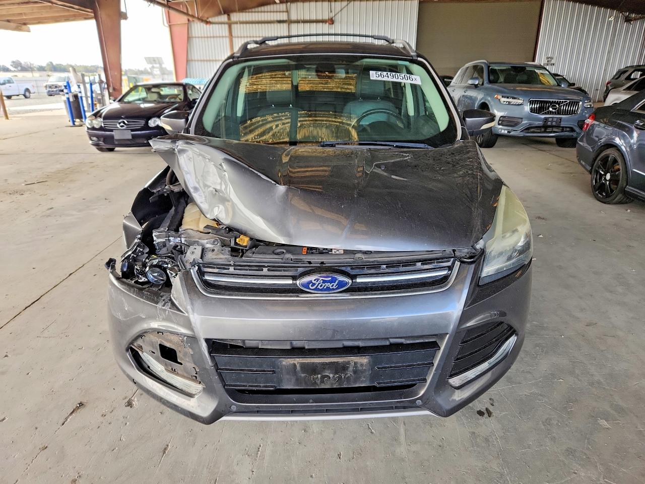2015 Ford Escape Titanium Gray vin: 1FMCU9J96FUC89479