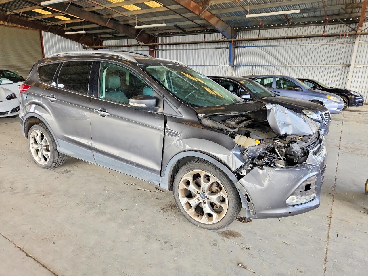 2015 Ford Escape Titanium Gray vin: 1FMCU9J96FUC89479