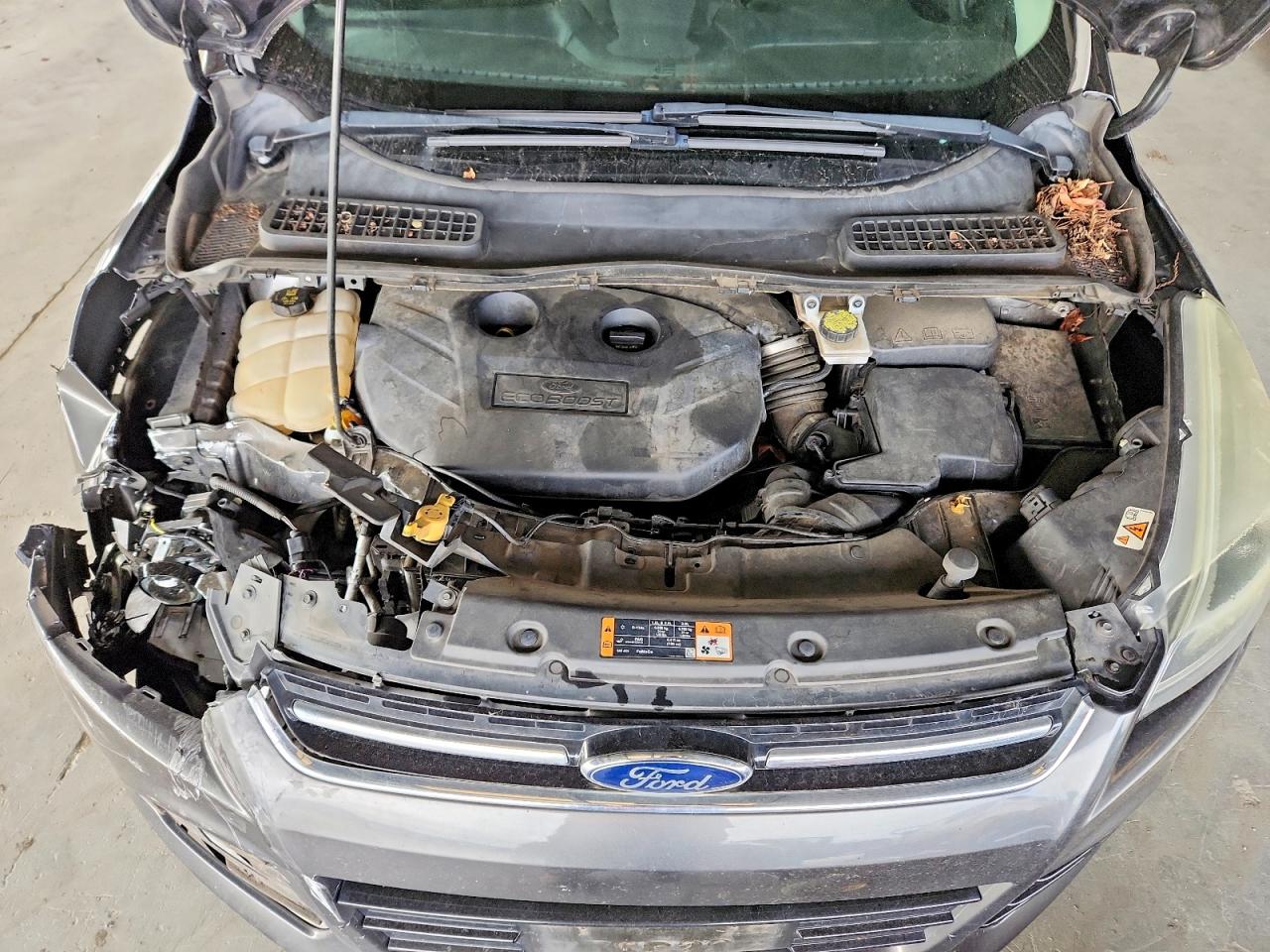 2015 Ford Escape Titanium Gray vin: 1FMCU9J96FUC89479