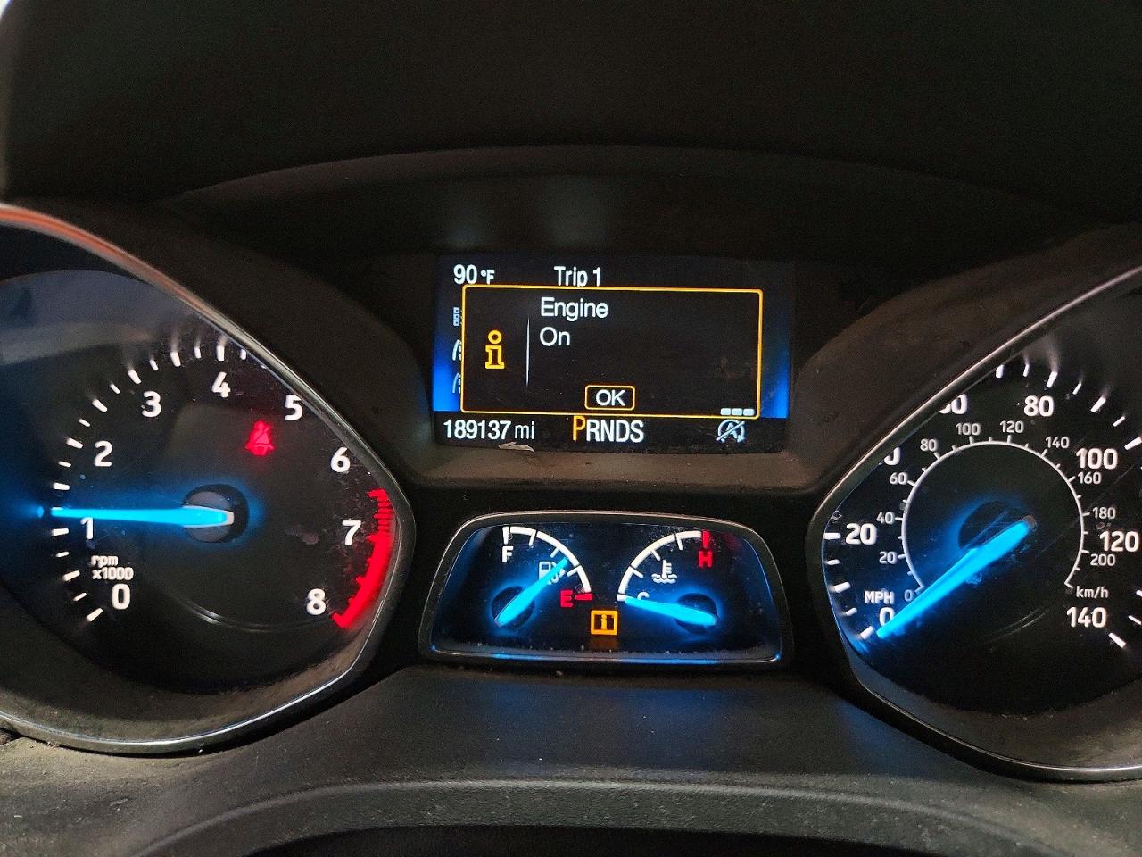 2017 Ford Escape Titanium Maroon vin: 1FMCU9J96HUD56536