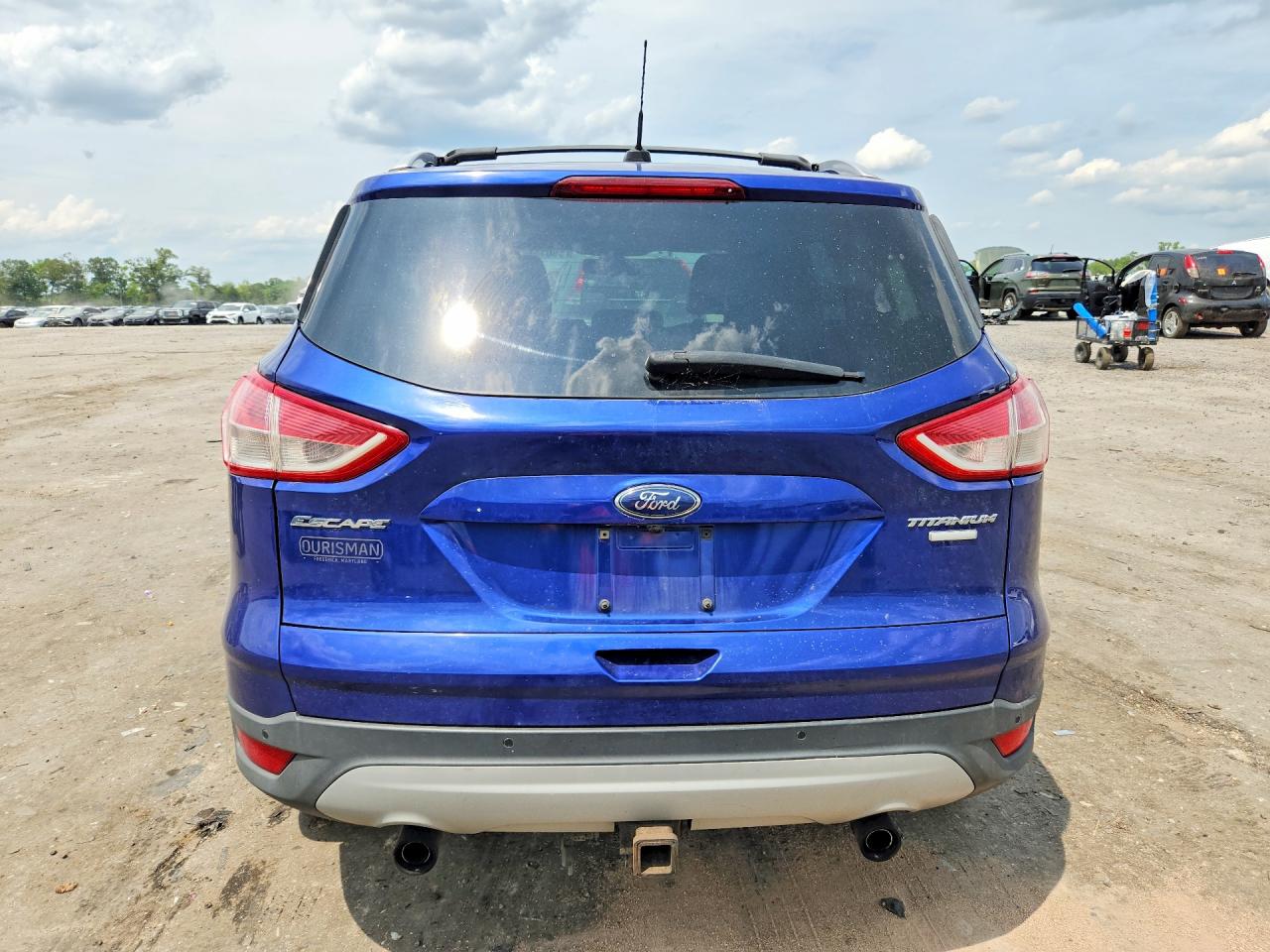 2013 Ford Escape Titanium Blue vin: 1FMCU9J97DUA77204