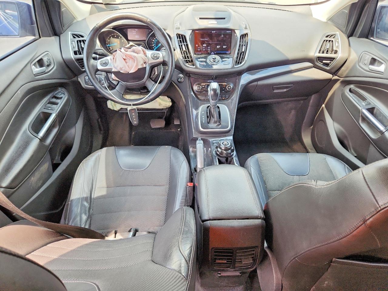 2013 Ford Escape Titanium Blue vin: 1FMCU9J97DUA77204