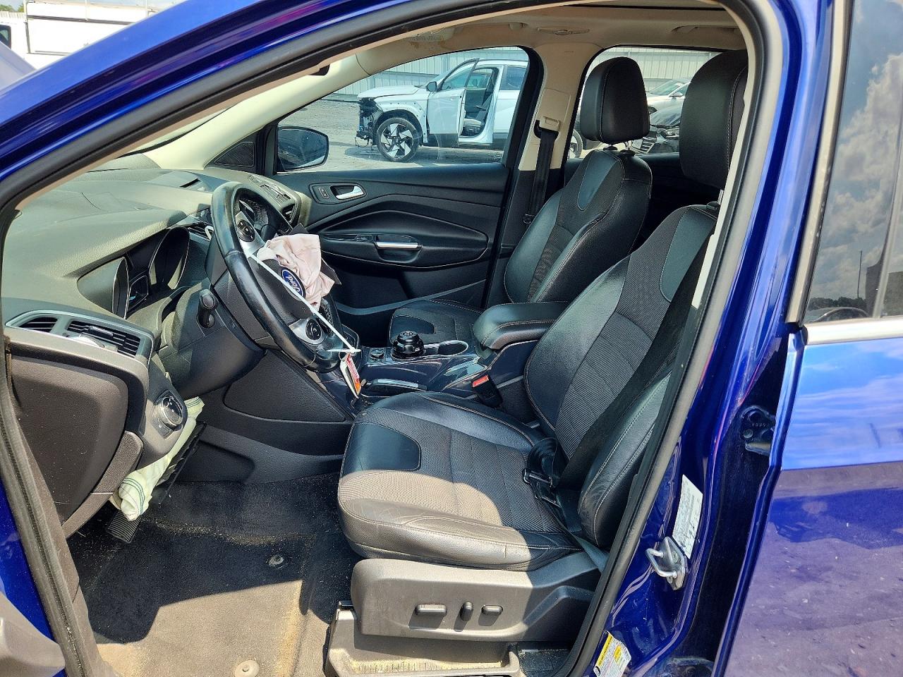 2013 Ford Escape Titanium Blue vin: 1FMCU9J97DUA77204