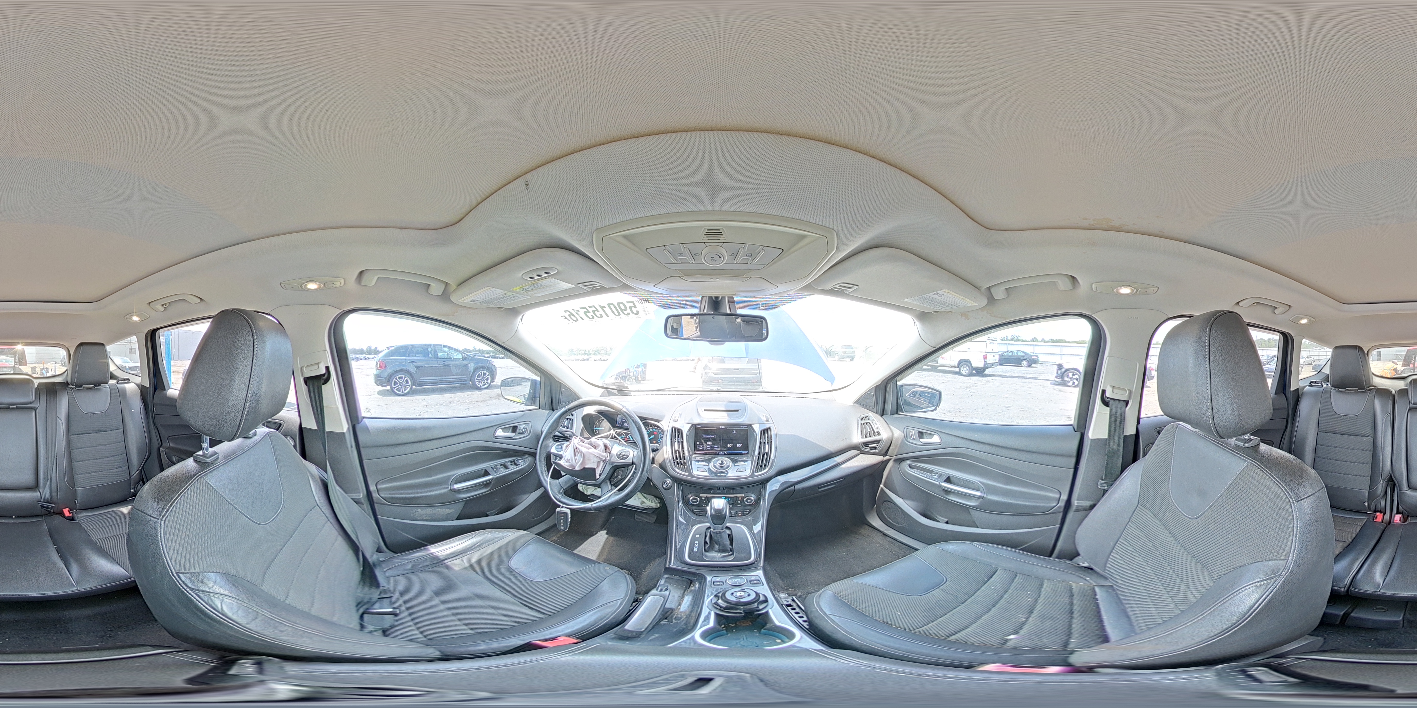 2013 Ford Escape Titanium Blue vin: 1FMCU9J97DUA77204