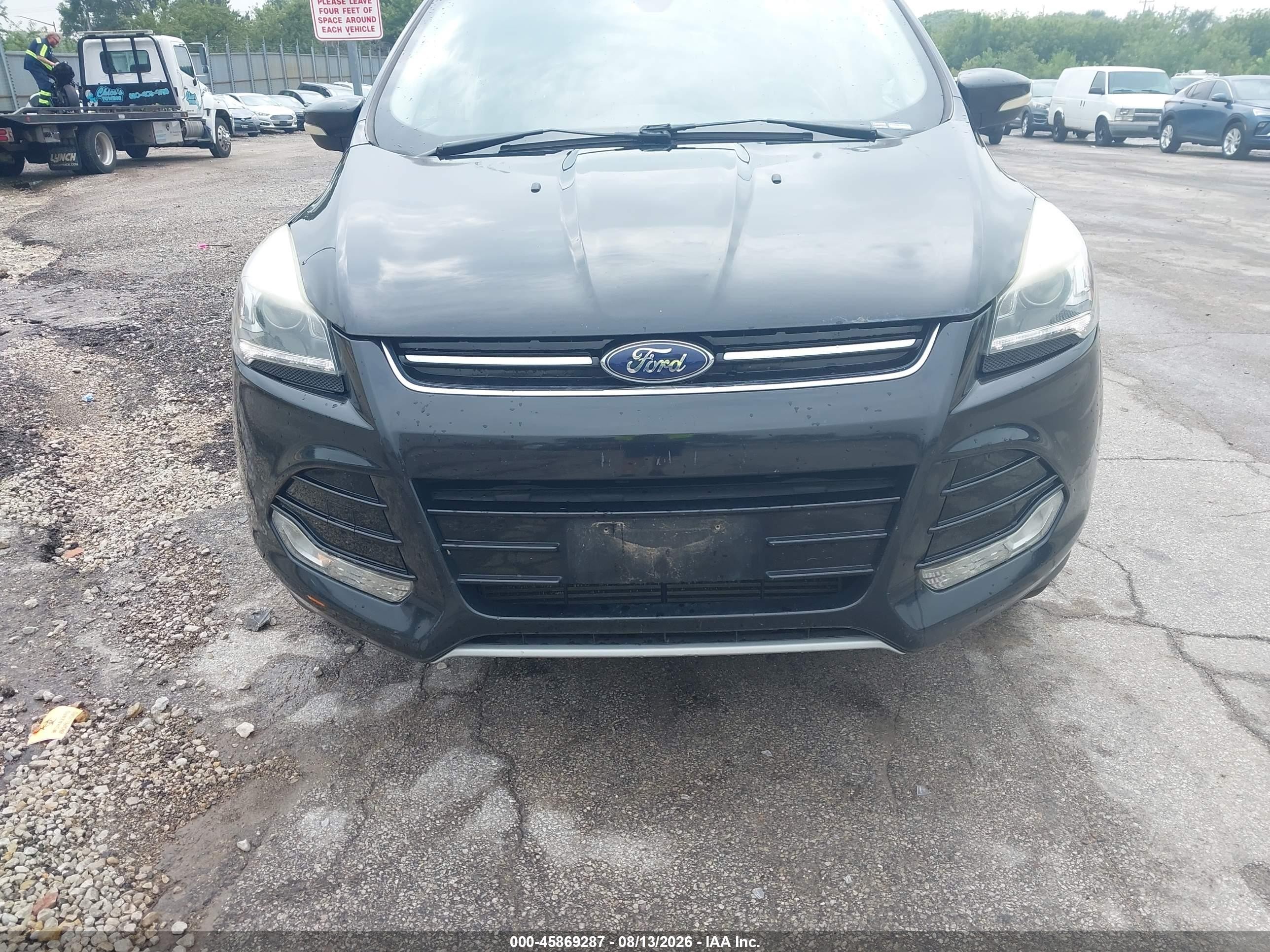 2013 Ford Escape Titanium Black vin: 1FMCU9J97DUA91765