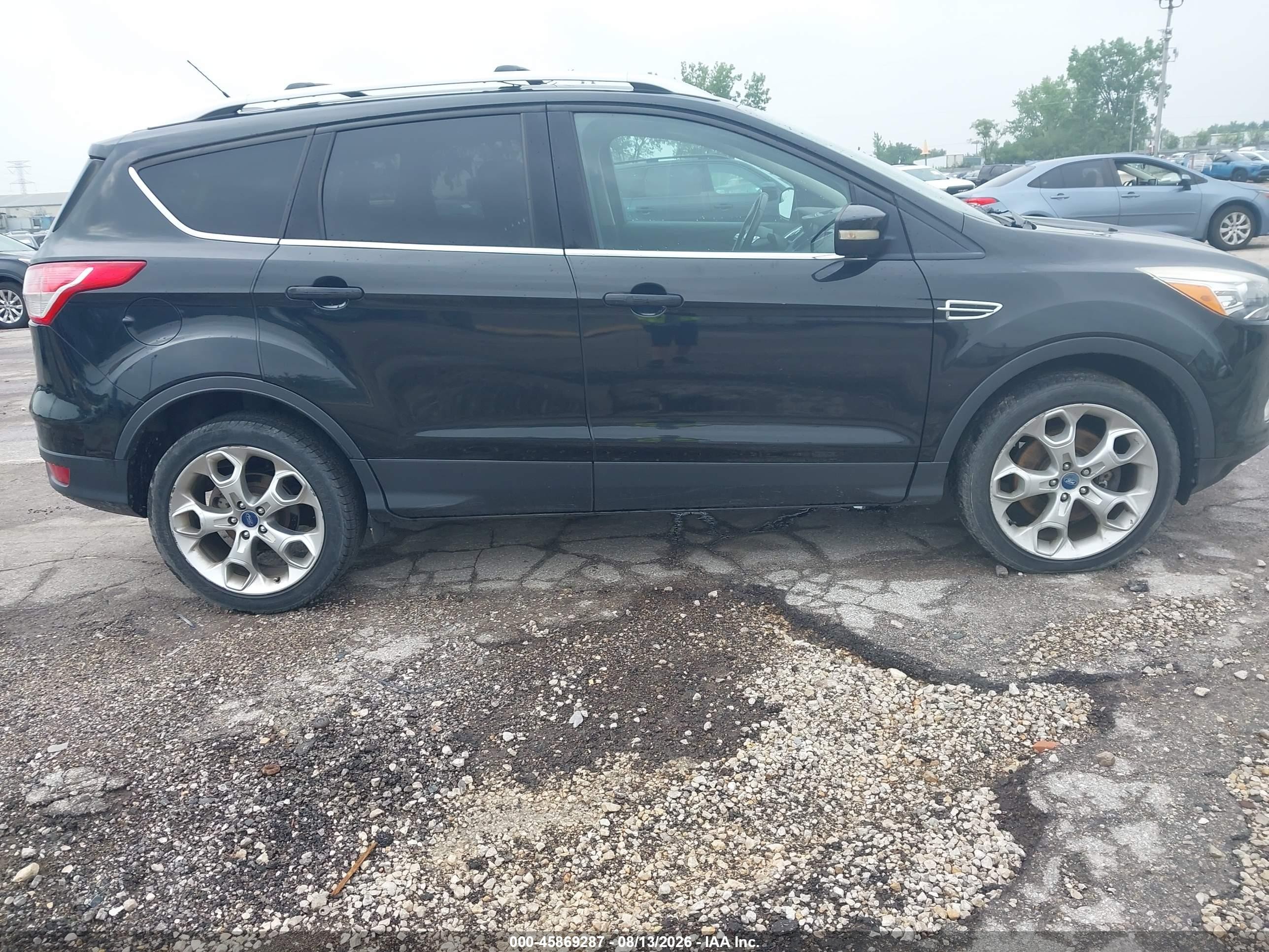2013 Ford Escape Titanium Black vin: 1FMCU9J97DUA91765