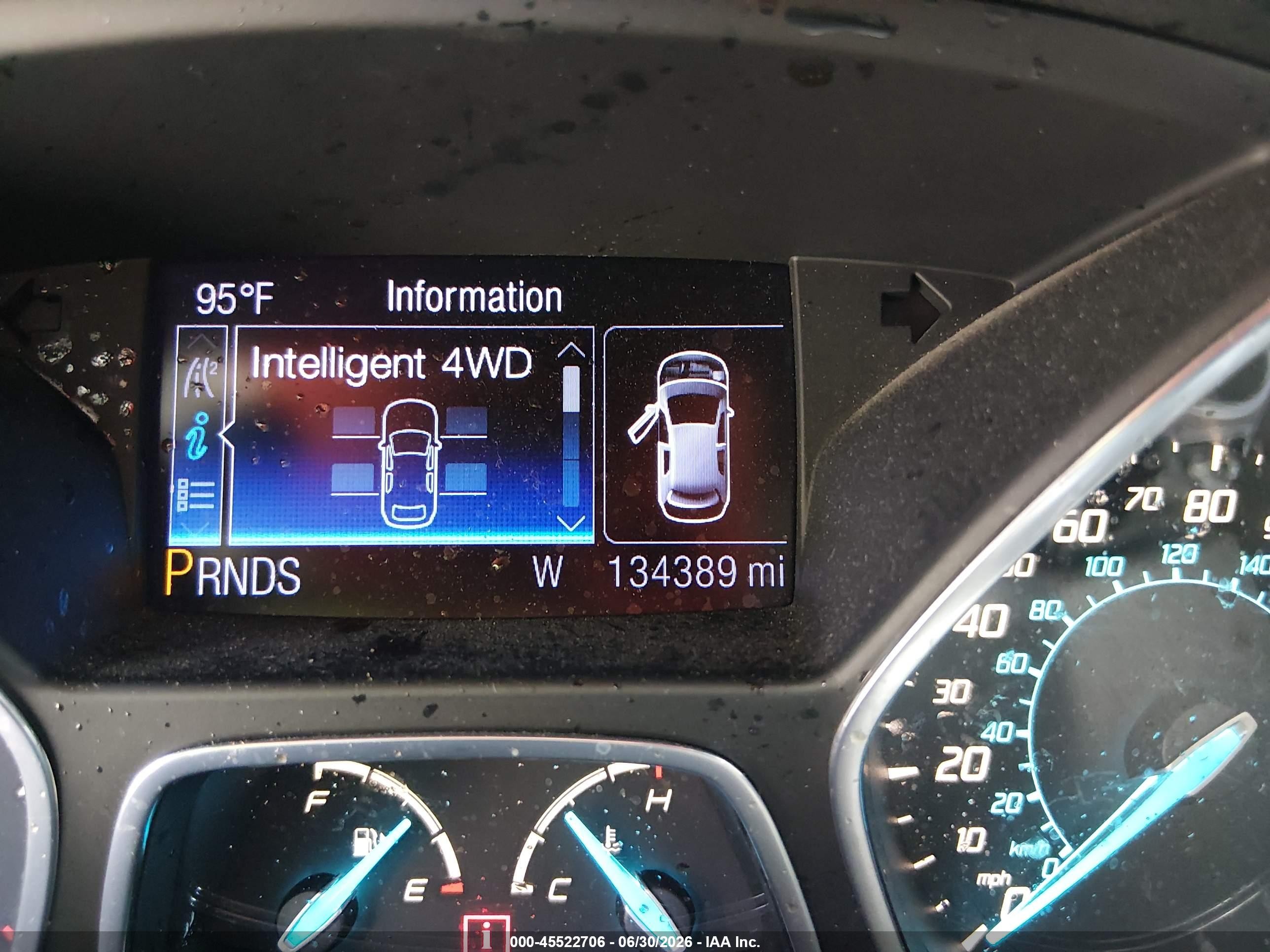 2013 Ford Escape Titanium White vin: 1FMCU9J97DUA98246