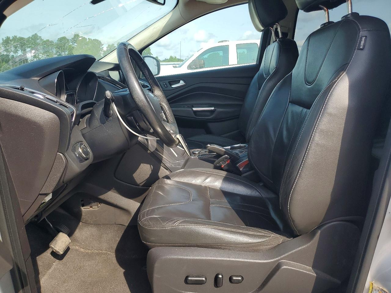 2013 Ford Escape Titanium Silver vin: 1FMCU9J97DUB05258