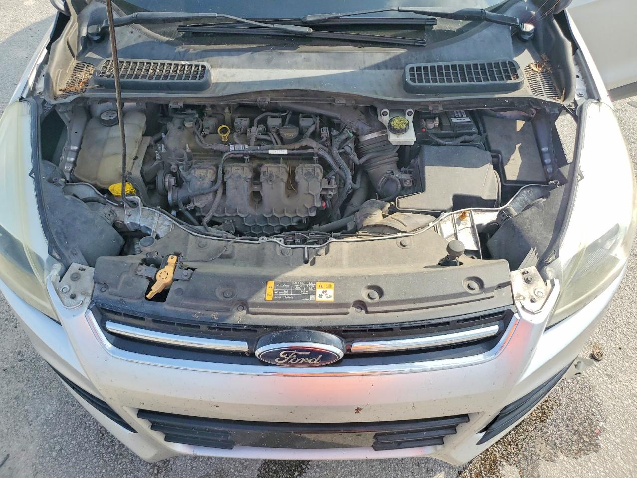 2013 Ford Escape Titanium Silver vin: 1FMCU9J97DUB05258