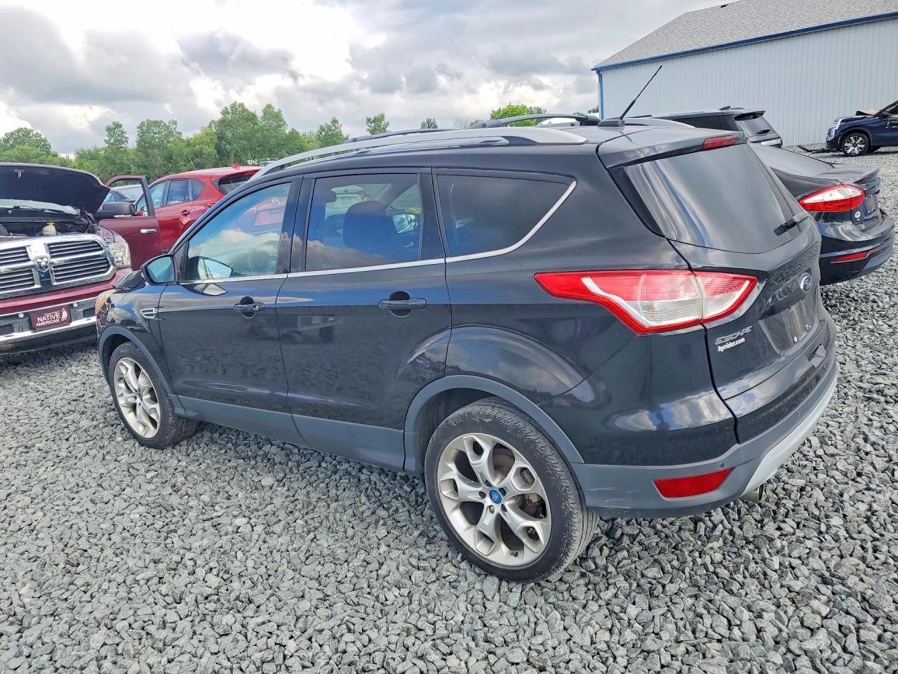 2013 Ford Escape Titanium Black vin: 1FMCU9J97DUC21432