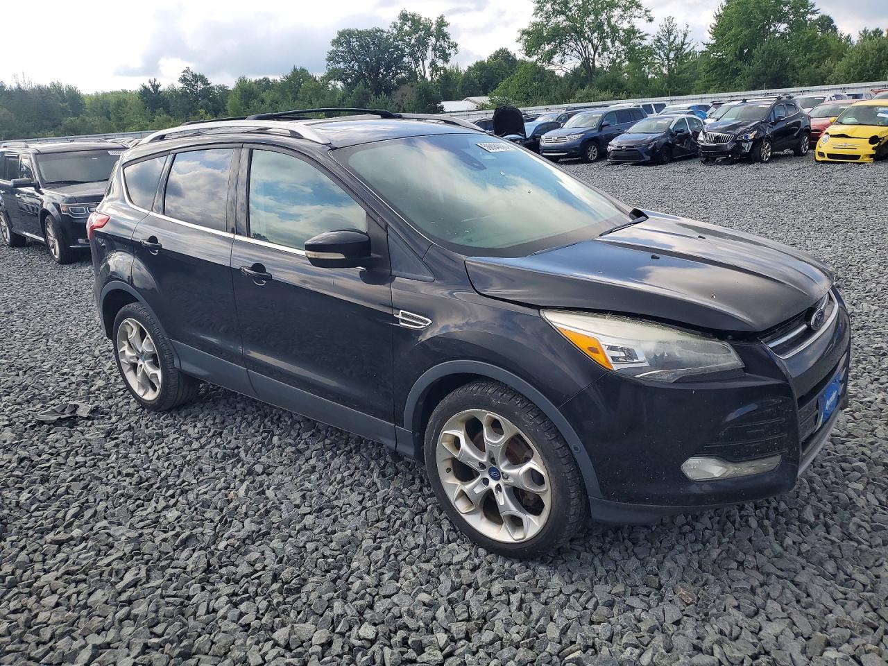 2013 Ford Escape Titanium Black vin: 1FMCU9J97DUC21432